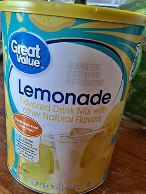Lemonade Drink Mix, Lemonade