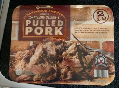 Authentic Pitmaster Seasoned Pulled Pork, Hardwood Smoked