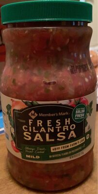 Mild Fresh Cilantro Salsa, Mild