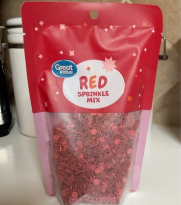 Red Sprinkle Mix