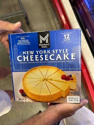 New York Style Creamy Cheesecake With A Graham Cracker Crust, New York Style