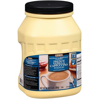 Sam's West, Daily Chef Cappuccino Beverage Mix Coffee, French Vanilla, French Vanilla
