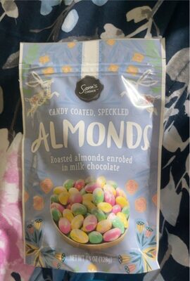 Roasted Almonds Enrobed In Milk Chocolate, Roasted Almonds