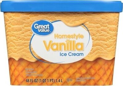 Hamestyle Vanilla Ice Cream, Homestyle Vanilla