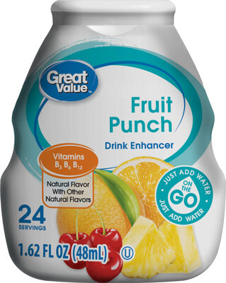 Fruit Punch Drink Enhancer, Fruit Punch