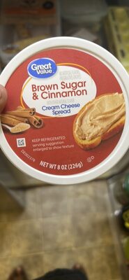 Brown Sugar & Cinnamon Cream Cheese Spread, Brown Sugar & Cinnamon