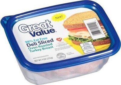 Oven Roasted Deli Sliced Turkey Breast, Oven Roasted