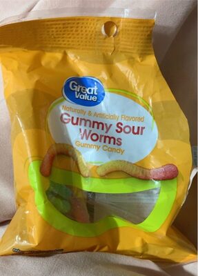 Sour Gummy Worms Candy, Sour Gummy Worms