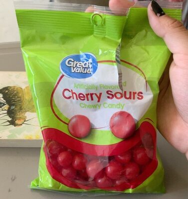 Cherry Sours Chewy Candy, Cherry Sours