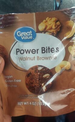 Walnut Brownie Power Bites, Walnut Brownie