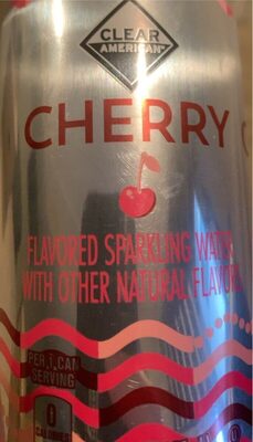 Cherry Flavored Sparkling Water, Cherry