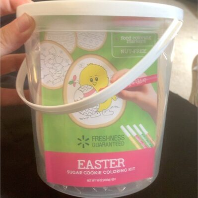 Easter Sugar Cookie Coloring Kit, Easter Sugar