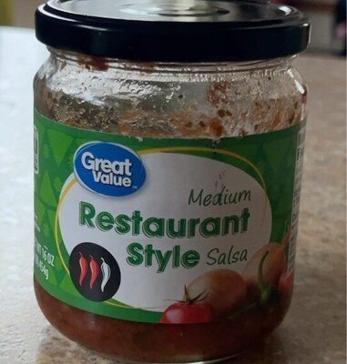 Medium Restaurant Style Salsa, Medium Restaurant Style