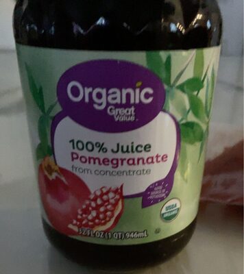 Pomegranate Organic Juice, Pomegranate