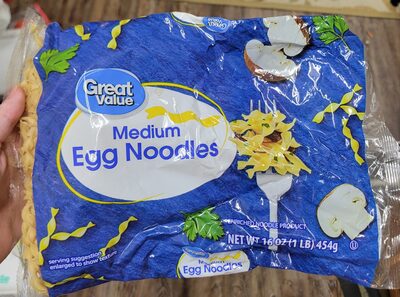 Enriched Noodle Product, Medium Egg Noodles