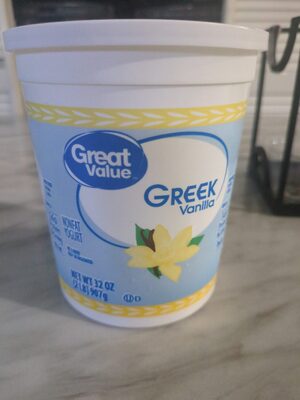 Vanilla Greek Nonfat Yogurt, Vanilla