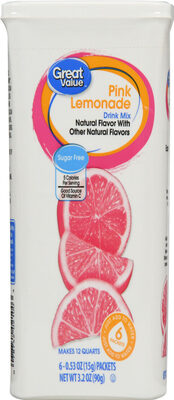 Pink Lemonade Drink Mix, Pink Lemonade