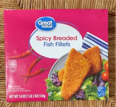Spicy Breaded Fish Fillets, Spicy Breaded