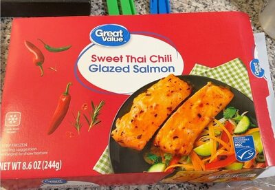 Sweet Thai Chili Glazed Salmon, Sweet Thai Chili