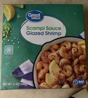 Scampi Sauce Glazed Shrimp, Scampi Sauce
