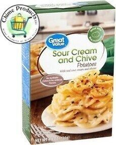 Sour Cream & Chive Potatoes, Sour Cream & Chive