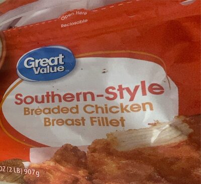 Southern-Style Breaded Chicken Breast Fillet, Southern-Style