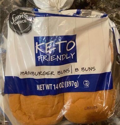 Keto Friendly Hamburger Bun