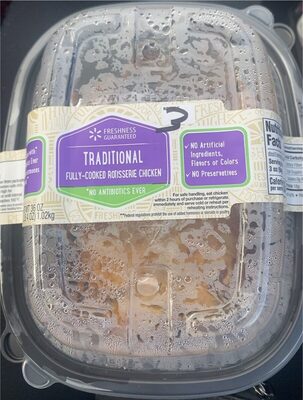 Traditional Fully-Cooked Rotisserie Chicken, Traditional