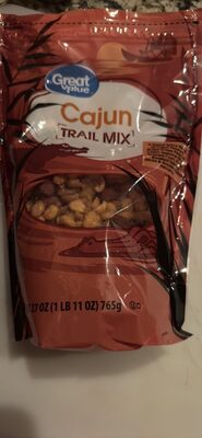 Cajun A Sweet, Spicy Blend Of Peanuts, Butter Toffee Peanuts, Cajun Sesame Sticks, Toasted Corn, Honey Sesame Sticks & Almonds Trail Mix, Cajun