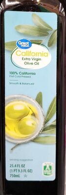 California Extra Virgin Olive Oil, California