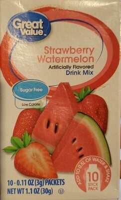 Strawberry Watermelon Drink Mix, Strawberry Watermelon