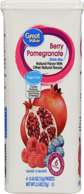 Berry Pomegranate Drink Mix, Berry Pomegranate
