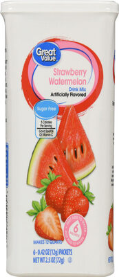 Strawberry Watermelon Drink Mix, Strawberry Watermelon