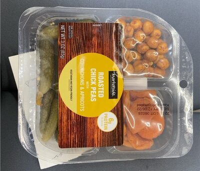 Roasted Chick Peas With Cornichons & Apricots, Roasted
