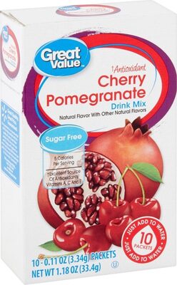 Cherry Pomegranate Flavor Antioxidant Drink Mix, Cherry Pomegranate