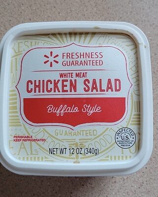 Buffalo Style White Meat Chicken Salad, Buffalo Style