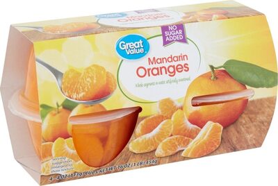 Mandarin Oranges Whole Segments In Water, Mandarin In Water