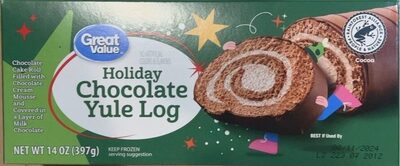 Holiday Chocolate Yule Log, Holiday Chocolate