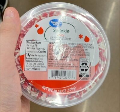 Sprinkle Mix, Peppermint Crunch Candies