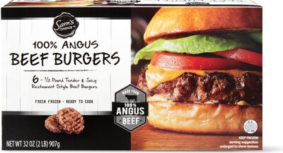 Angus 100% Beef Burgers, Angus