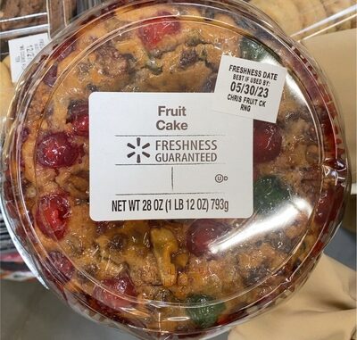 Fruit Ring Cake, Fruit