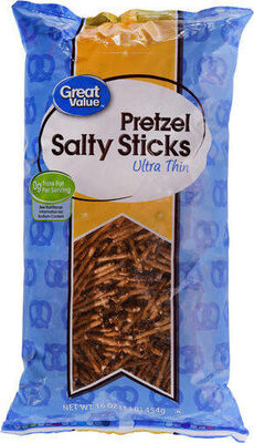 Salty Ultra Thin Pretzel Sticks, Salty