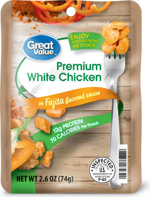 Premium White Chicken In Fajita Flavored Sauce, Fajita