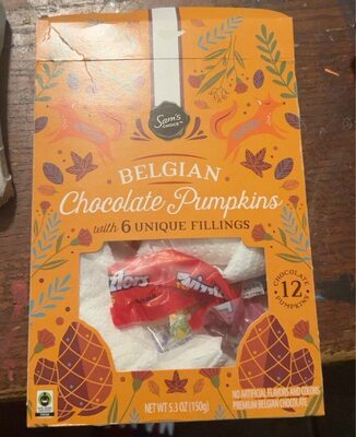 Belgian Chocolate Pumpkins, Belgian Chocolate