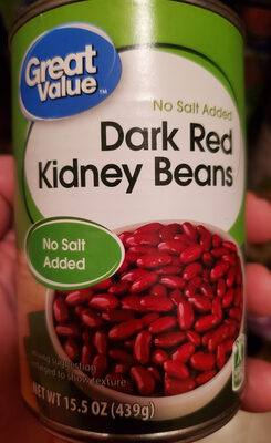 No Salt Added Dark Red Kidney Beans