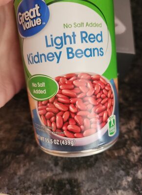 No Salt Added Light Red Kidney Beans, No Salt Added Light Red Kidney