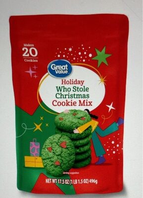 Who Stole Christmas Holiday Cookie Mix, Who Stole Christmas