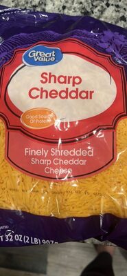 Sharp Cheddar Finely Shredded Cheese, Sharp Cheddar