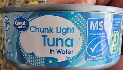 Chunk Light Tuna In Water, Chunk Light In Water