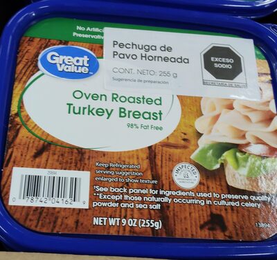 Oven Roasted Turkey Breast Thin Sliced, Oven Roasted